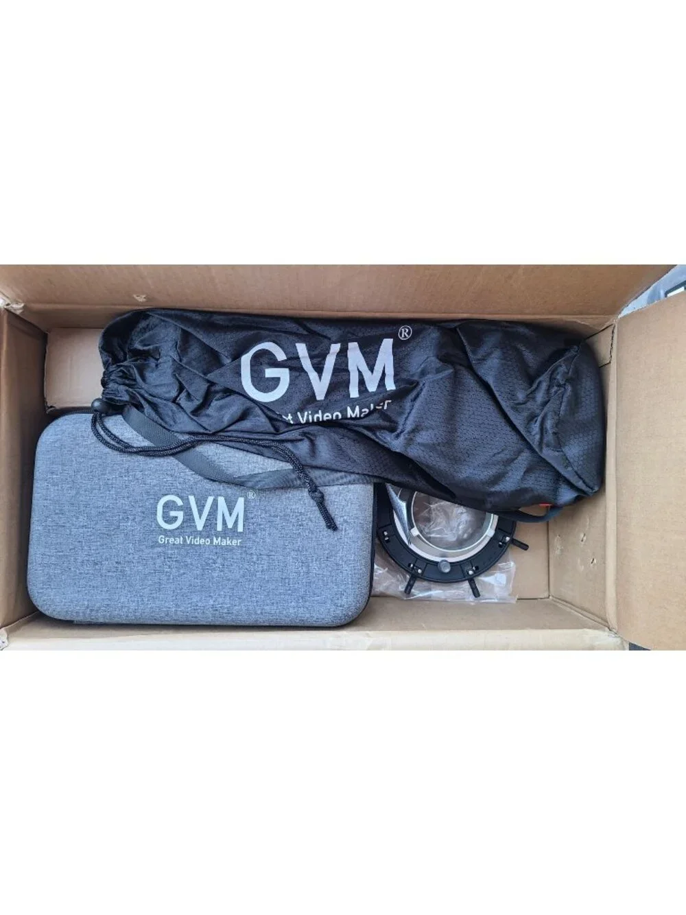 GVM SD80D Bi-Color LED Video Light Kit Great Video Maker New Open Box